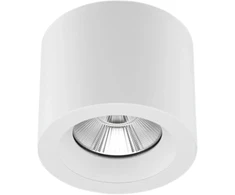 12,8W paviršinis šviestuvas BERYL SURFACE NEW LED O-1, baltas, 4000K, IP44