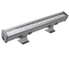 12W LED fasado šviestuvas XFLOW S, sidabro sp., 3000K, 30°
