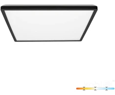 12W LED lubinis šviestuvas NIVERA SQUARE, juodas, 3000/4000/6000K, IP54
