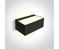 12W LED paviršinis fasado šviestuvas, antracito sp., E27, 67518/AN