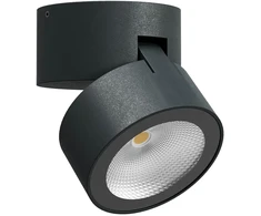 12W LED paviršinis lauko šviestuvas SHAFT, tamsiai pilkas, 3000K, IP65, 90627
