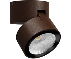 12W LED paviršinis lauko šviestuvas SHAFT, rūdžių sp., 3000K, IP65, 90628