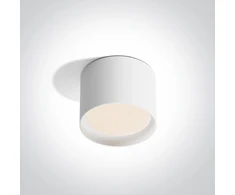 12W LED paviršinis šviestuvas, baltas, 3000/4000/5000K, IP44, 12112D/W/V