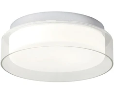 12W LED paviršinis šviestuvas NAJI, chromo sp., 3000K, IP44, 01-1453