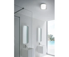 12W LED paviršinis šviestuvas NAJI, chromo sp., 3000/4000K, IP44, 01-3286