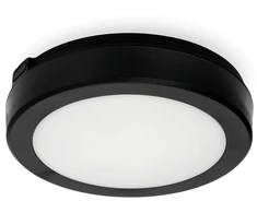 12W LED paviršinis šviestuvas NAIROS PREMIUM G2, juodas, 3000K/4000K/6500K