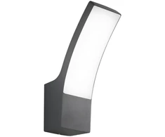 Sieninis šviestuvas 12W LED sieninis fasado šviestuvas SAIL, antracito sp., CCT, IP65