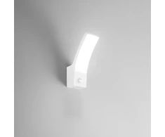 12W LED sieninis fasado šviestuvas su judesio davikliu SAIL, baltas, CCT, IP65