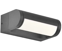 12W LED sieninis fasado šviestuvas RANDAL, tamsiai pilkas, 3000K, reguliuojamas šviesos kampas, 4336300