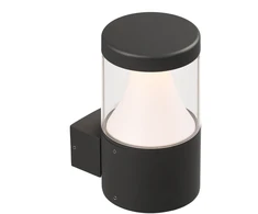 12W LED sieninis fasado šviestuvas BRISK, antracito sp., 3000K, IP65, A2085000GR