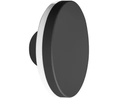 12W LED sieninis fasado šviestuvas VIANO, juodas, 4000K