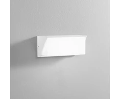 Sieninis šviestuvas 12W LED sieninis fasado šviestuvas LUXON, baltas, CCT, IP54