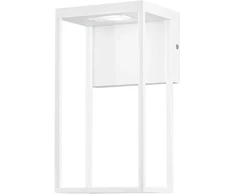 Sieninis šviestuvas 12W LED sieninis fasado šviestuvas GRIS, baltas, CCT, IP54