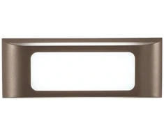 Sieninis šviestuvas 12W LED sieninis fasado šviestuvas DESERT, bronzos sp., CCT, IP65