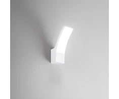 Sieninis šviestuvas 12W LED sieninis fasado šviestuvas SAIL, baltas, CCT, IP65