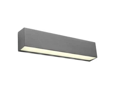 12W LED sieninis fasado šviestuvas OMNIA, tamsiai pilkas, 3000K, IP54, 90394