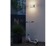 Sieninis šviestuvas 12W LED sieninis lauko šviestuvas BLAZE, tamsiai pilkas, 3000K, IP54