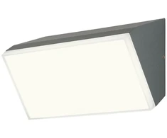 12W LED sieninis lauko šviestuvas TOKYO, tamsiai pilkas, 4000K, IP54, 90016