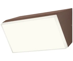 Sieninis šviestuvas 12W LED sieninis lauko šviestuvas TOKYO, tamsiai rudas, 4000K, IP54, 90018