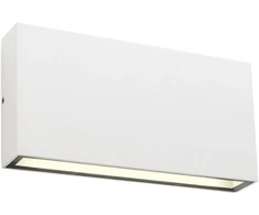 12W LED sieninis lauko šviestuvas KAMAL, baltas, 4000K, IP54, šviečia į viršų ir į apačią, 90384