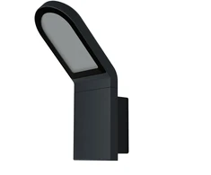 12W LED sieninis lauko šviestuvas ENDURA STYLE, tamsiai pilkas, 3000K, IP44