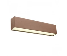 12W LED sieninis lauko šviestuvas OMNIA, rudas, 3000K, IP54, 90395
