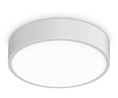 Lubinis šviestuvas Ideal Lux 13W LED plafonas RAY, baltas, 3000/4000K, IP44, 327570
