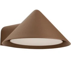 13W LED sieninis fasado šviestuvas, kavos sp., 3000K, IP54, E536
