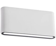 13W LED sieninis lauko šviestuvas POCKET, baltas, 3000K, IP54, 9622
