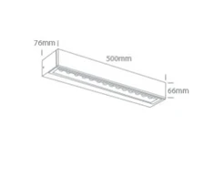 13W sieninis lauko šviestuvas, antracito sp., 3000K, IP65, 67526A3/AN/W