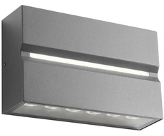 14,7W LED sieninis lauko šviestuvas MITIC, tamsiai pilkas, 3000K, IP54, 90117