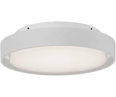 Lubinis šviestuvas 14W LED lubinis fasado šviestuvas KUMA, baltas, 2700/3000K, IP65, P2082171B