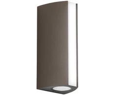 14W LED sieninis fasado šviestuvas RAY, bronzos sp., CCT, IP54