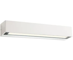 14W LED sieninis lauko šviestuvas AROOS, baltas, 3000K, IP65, 90250