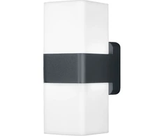 14W LED sieninis lauko šviestuvas SMART+, tamsiai pilkas, 3000K/RGB, dimeriuojamas, IP44