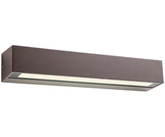 14W LED sieninis lauko šviestuvas AROOS, rūdžių sp., 3000K, IP65, 90252