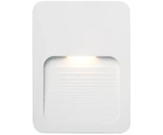 1.5W LED paviršinis lauko šviestuvas, baltas, 3000K, E187