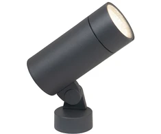 15W LED paviršinis akcentinis lauko šviestuvas, grafito sp., 3000K, E235