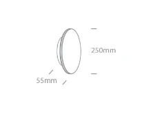 15W paviršinis lauko šviestuvas, baltas, 3000K, IP65, dimeriuojamas, 67532/W/W