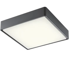 16W LED paviršinis lauko šviestuvas MARINA, tamsiai pilkas, 3000K, IP65, 90158