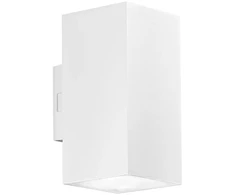 Sieninis šviestuvas 16W LED sieninis fasado šviestuvas POLO, baltas, CCT, IP65