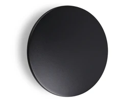 Sieninis šviestuvas Ideal Lux 16W LED sieninis fasado šviestuvas PUNTO, juodas, 3000K, IP54, 328577