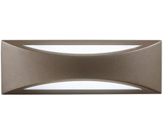 Sieninis šviestuvas 16W LED sieninis fasado šviestuvas WEISS, bronzos sp., CCT, IP65