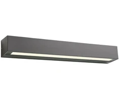 16W LED sieninis lauko šviestuvas AROOS, tamsiai pilkas, 3000K, IP65, 90254