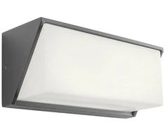 16W LED sieninis lauko šviestuvas SPECTRA, tamsiai pilkas, 3000K, IP54, 90238