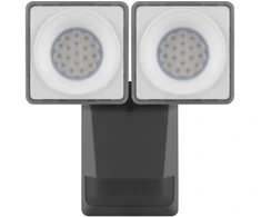 16W LED sieninis lauko šviestuvas ENDURA PRO, tamsiai pilkas, 4000K, su judesio davikliu, IP55