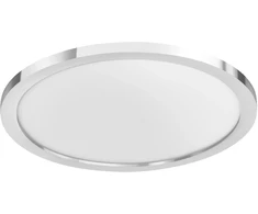 18W LED plafonas SMART+ MATTER, sidabro sp., 3000/6500K, dimeriuojamas, IP44