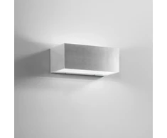 Sieninis šviestuvas 18W LED sieninis fasado šviestuvas TWIN, nikelio sp., CCT, IP54