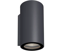 18W LED sieninis fasado šviestuvas NOX, antracito sp., 2700K, IP65, A2092090GR