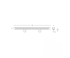 18W LED sieninis fasado šviestuvas, tamsiai rudas, 2700K, IP65, E499